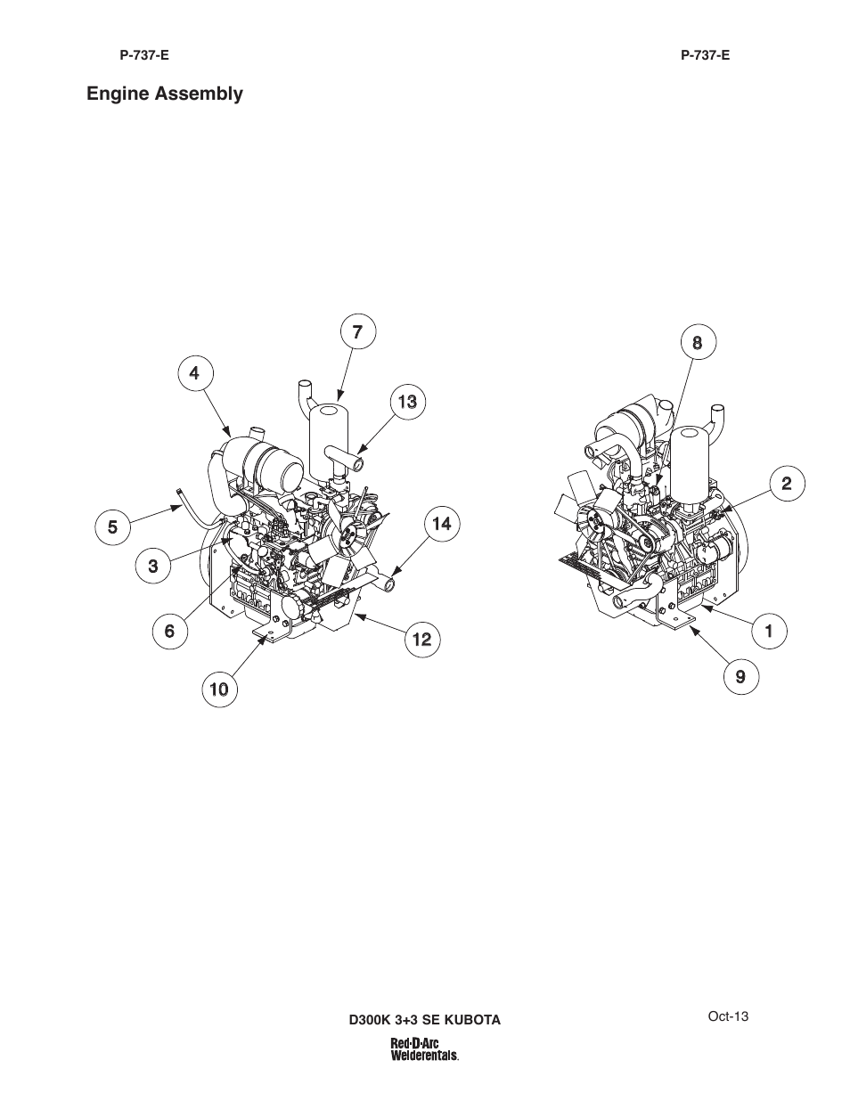 Lincoln Electric IM10156 RED-D-ARC D300K 3+3 SE User Manual | Page 36 / 60