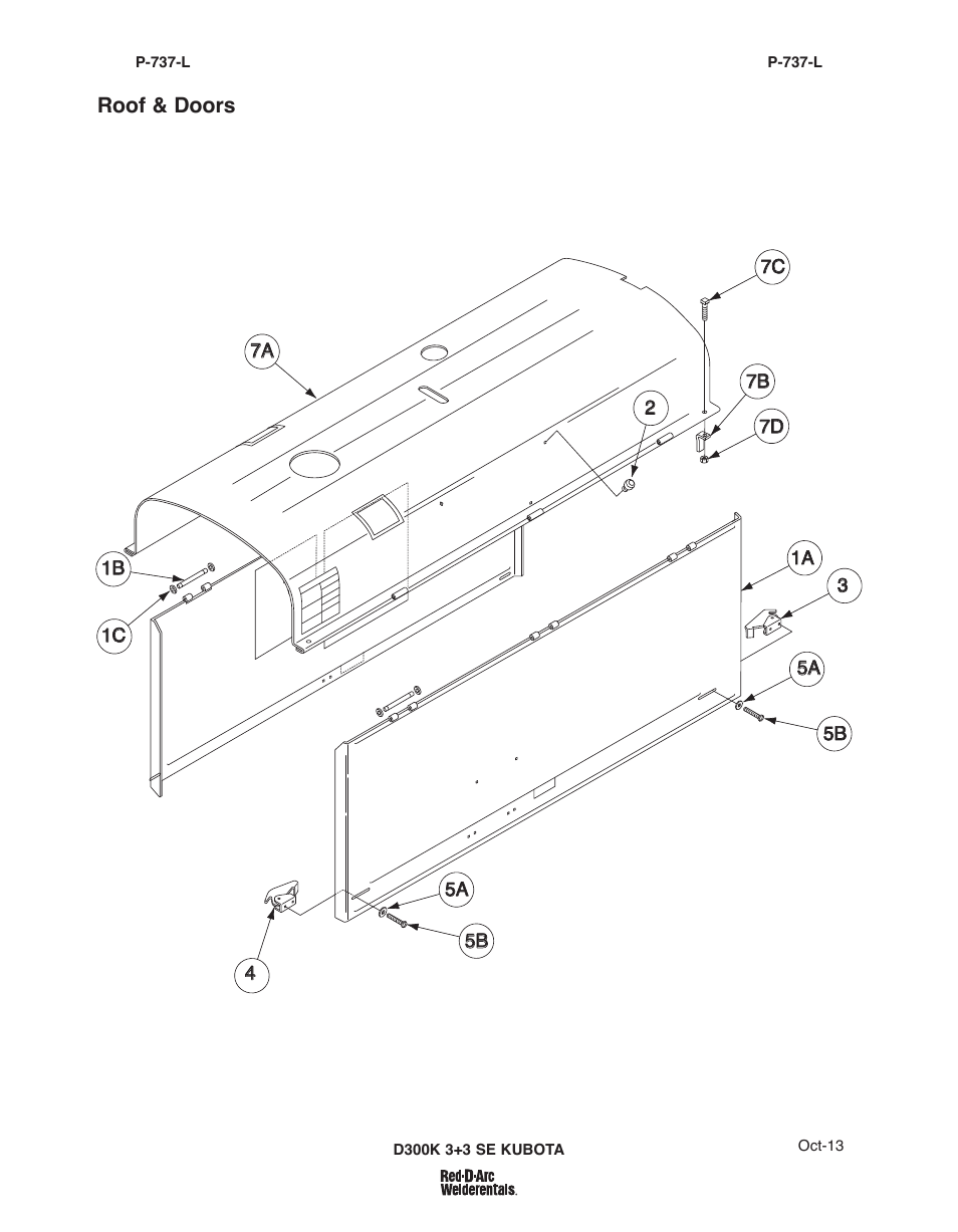 Lincoln Electric IM10156 RED-D-ARC D300K 3+3 SE User Manual | Page 48 / 60