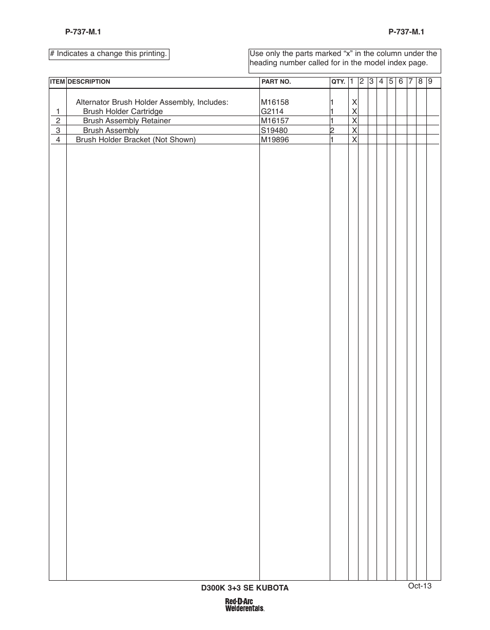 Lincoln Electric IM10156 RED-D-ARC D300K 3+3 SE User Manual | Page 51 / 60