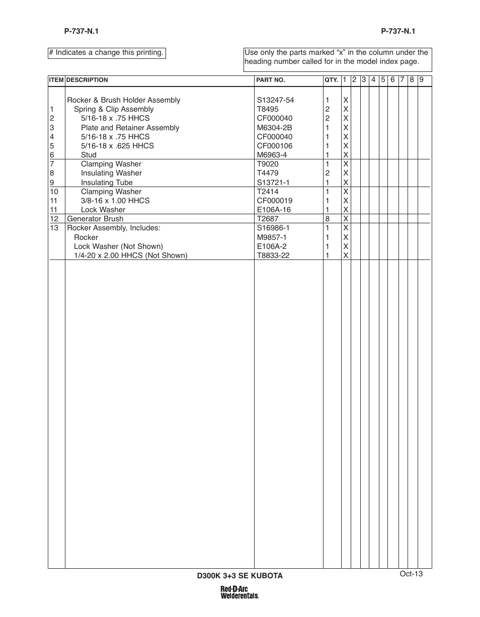 Lincoln Electric IM10156 RED-D-ARC D300K 3+3 SE User Manual | Page 53 / 60