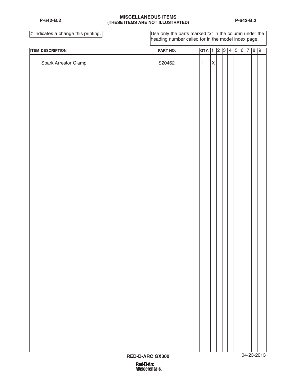 Lincoln Electric IM10047 RED-D-ARC GX300 User Manual | Page 48 / 68