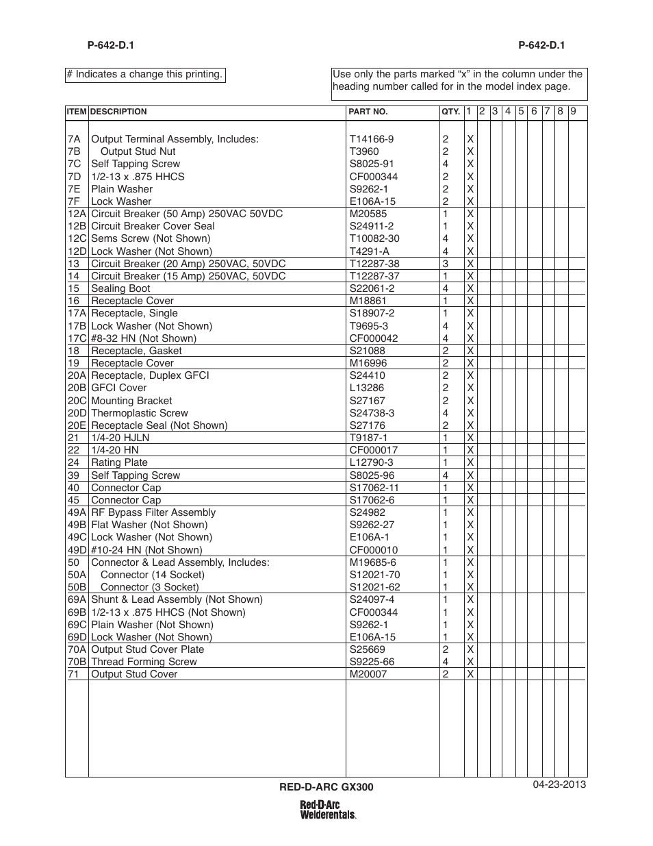 Lincoln Electric IM10047 RED-D-ARC GX300 User Manual | Page 53 / 68