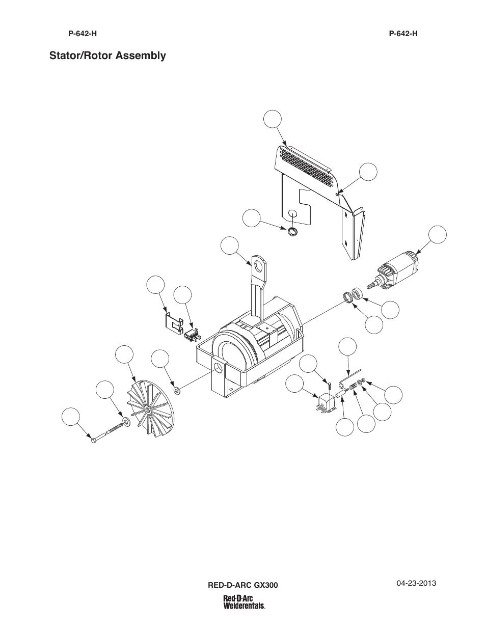 Lincoln Electric IM10047 RED-D-ARC GX300 User Manual | Page 62 / 68