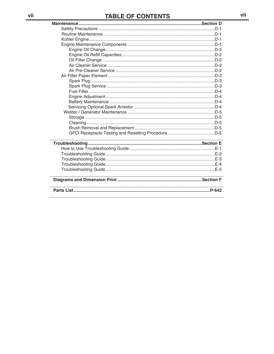 Lincoln Electric IM10047 RED-D-ARC GX300 User Manual | Page 8 / 68