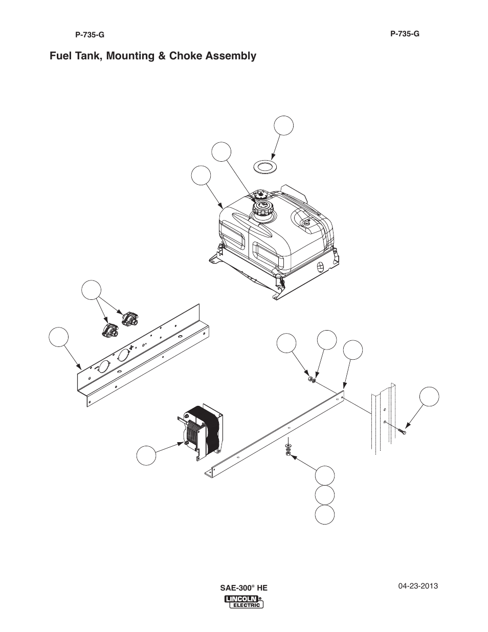 Lincoln Electric IM10154 SAE-300 HE User Manual | Page 52 / 64