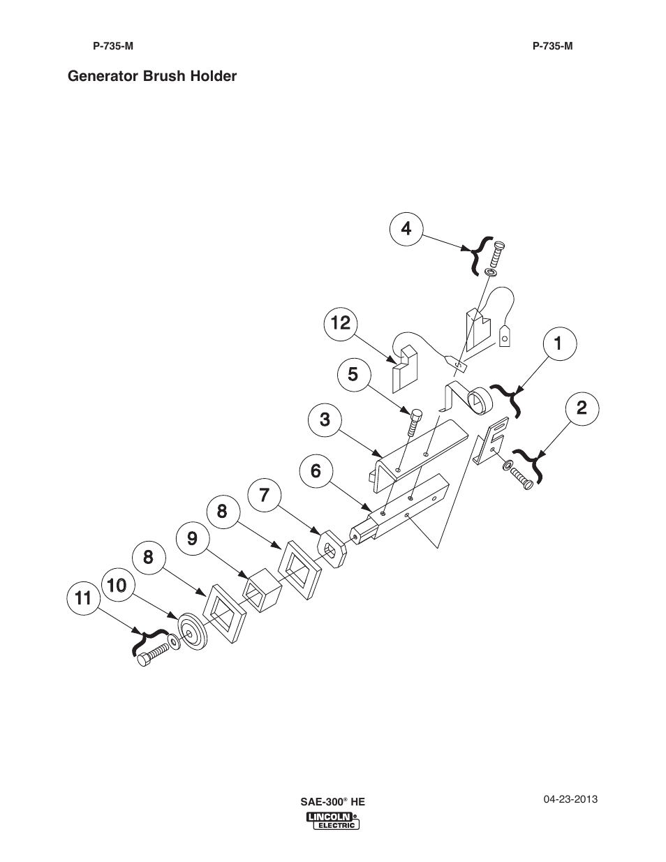 Lincoln Electric IM10154 SAE-300 HE User Manual | Page 62 / 64