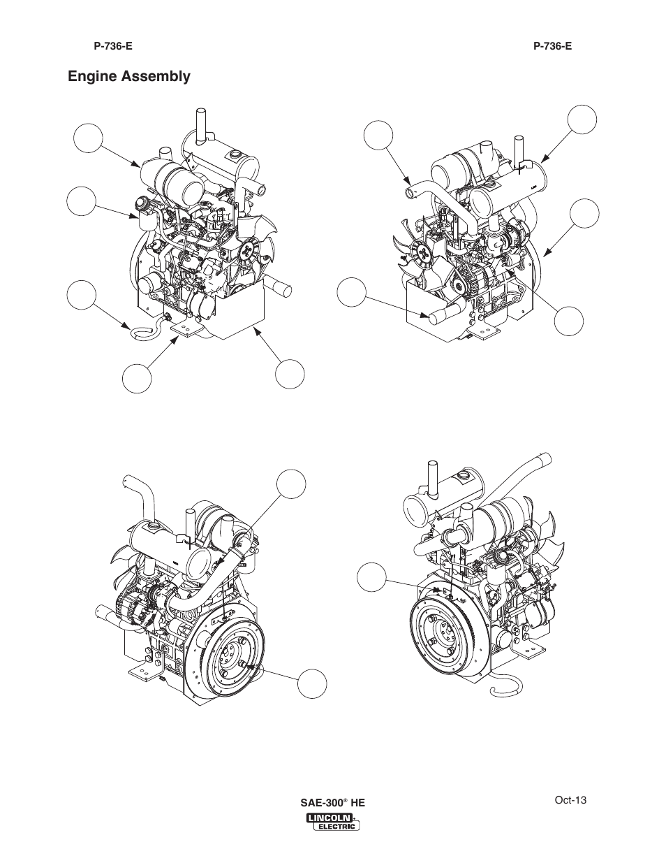 Lincoln Electric IM10155 SAE-300 HE User Manual | Page 46 / 64