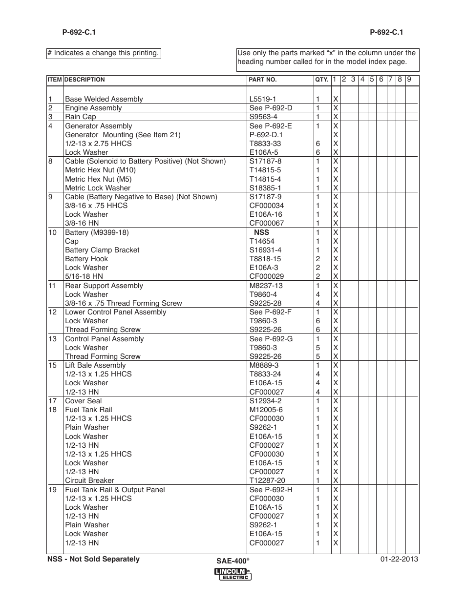 Lincoln Electric IM10122 SAE400 User Manual | Page 35 / 60