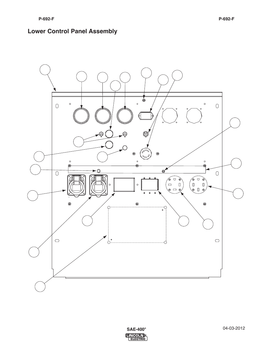 Lincoln Electric IM10122 SAE400 User Manual | Page 44 / 60