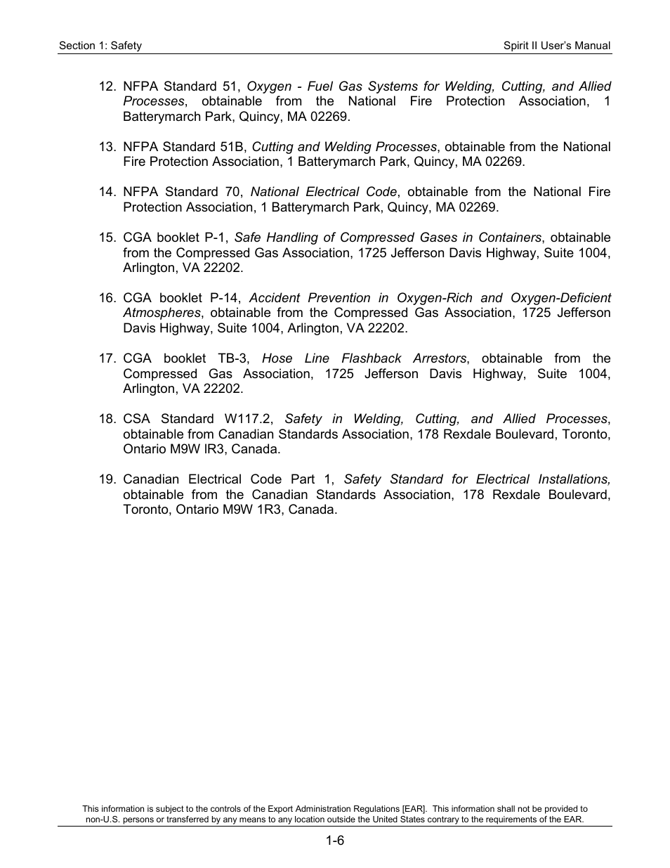 Lincoln Electric 718113 Spirit II 150 User Manual | Page 12 / 156