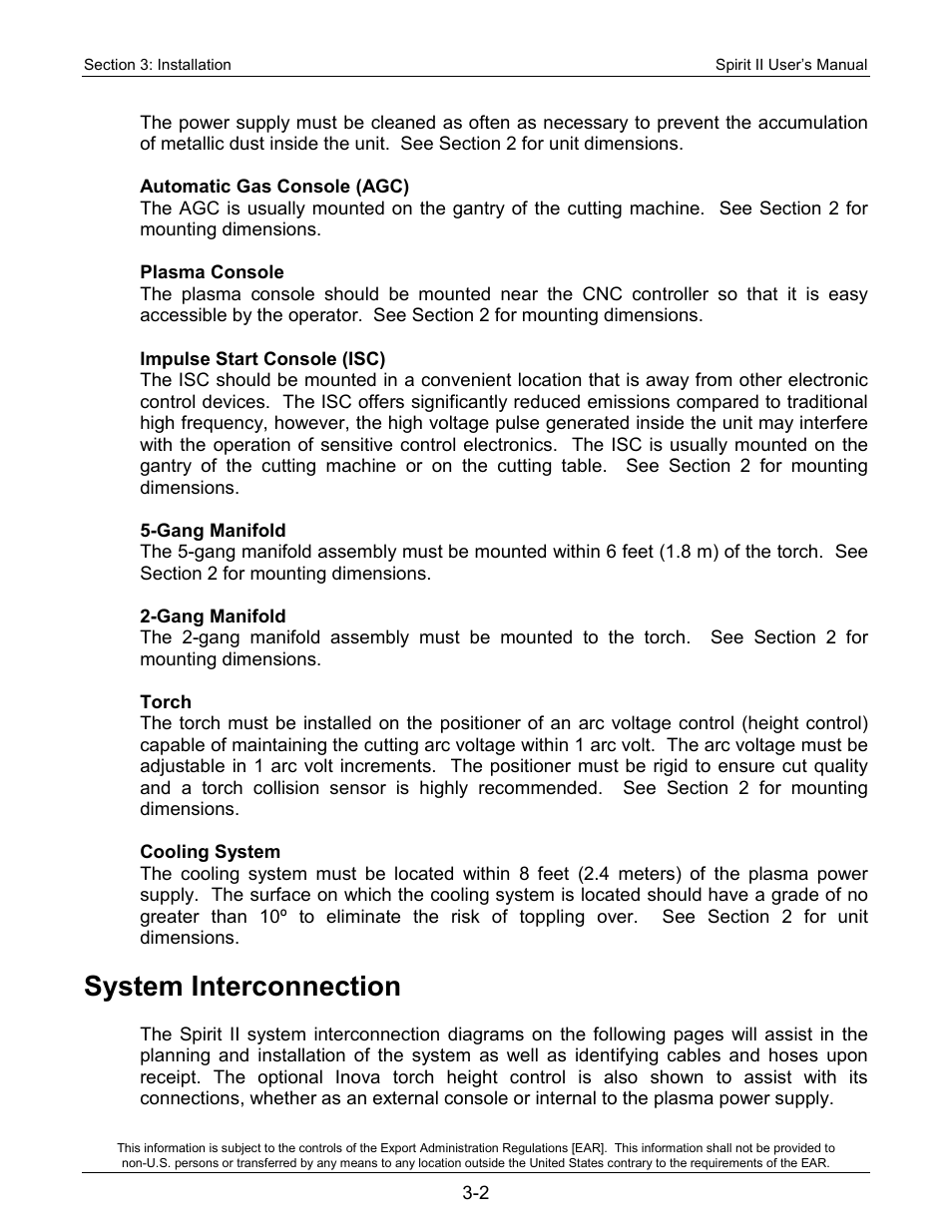 System interconnection | Lincoln Electric 718117 Spirit II 400 User Manual | Page 26 / 174