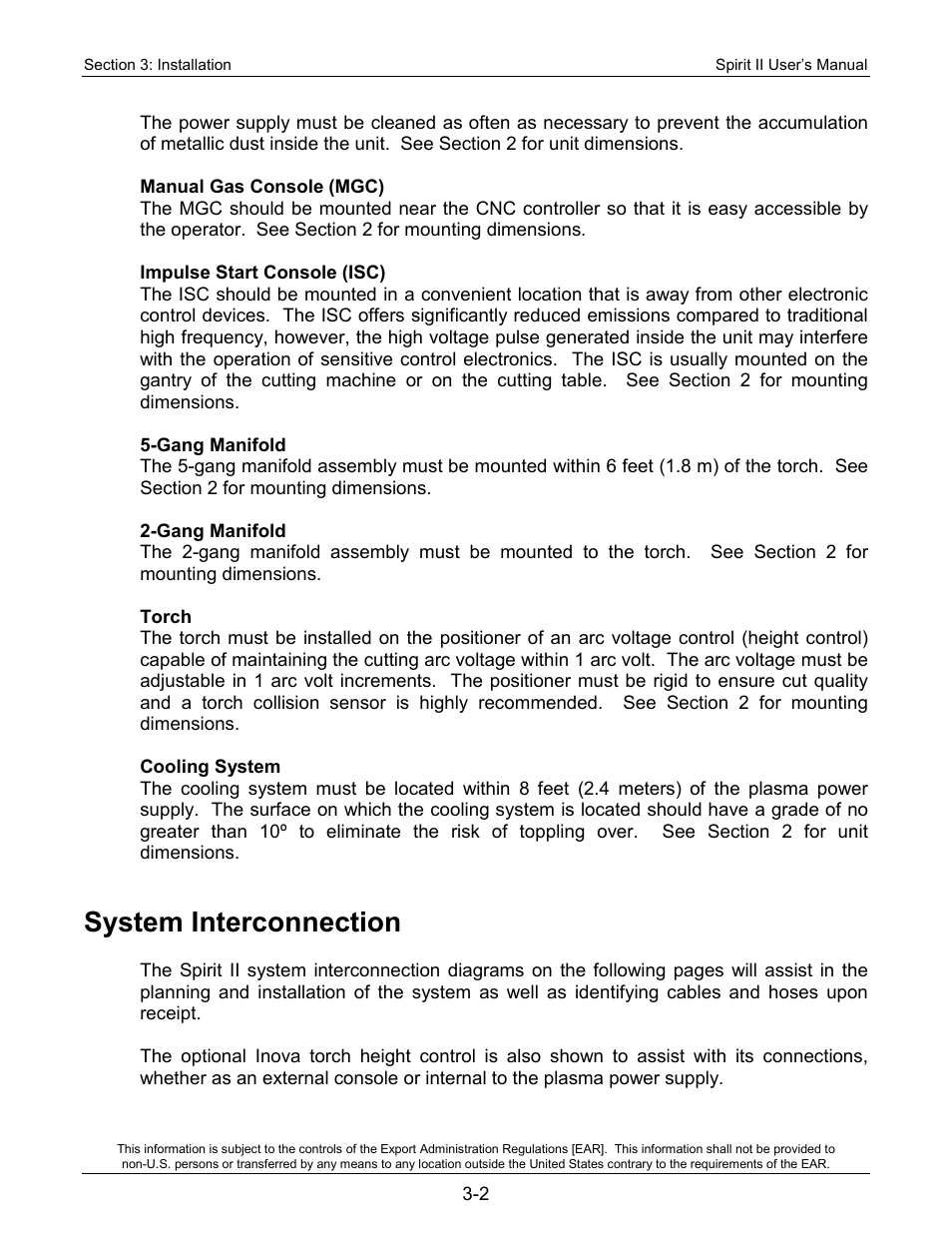 System interconnection | Lincoln Electric 718118 Spirit II 400 User Manual | Page 26 / 146