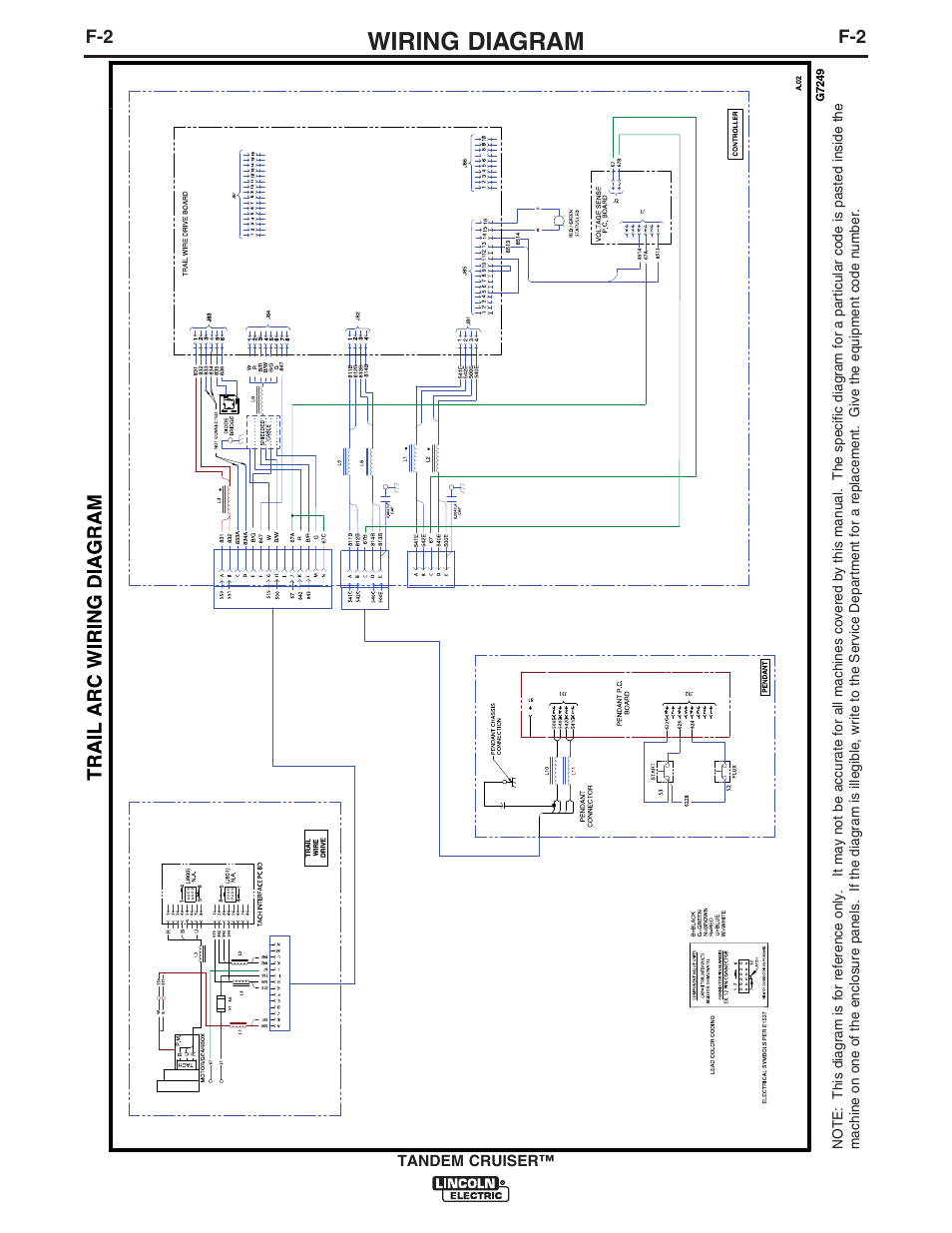 Wiring diagram | Lincoln Electric IM10114 TANDEM CRUISER User Manual | Page 59 / 64