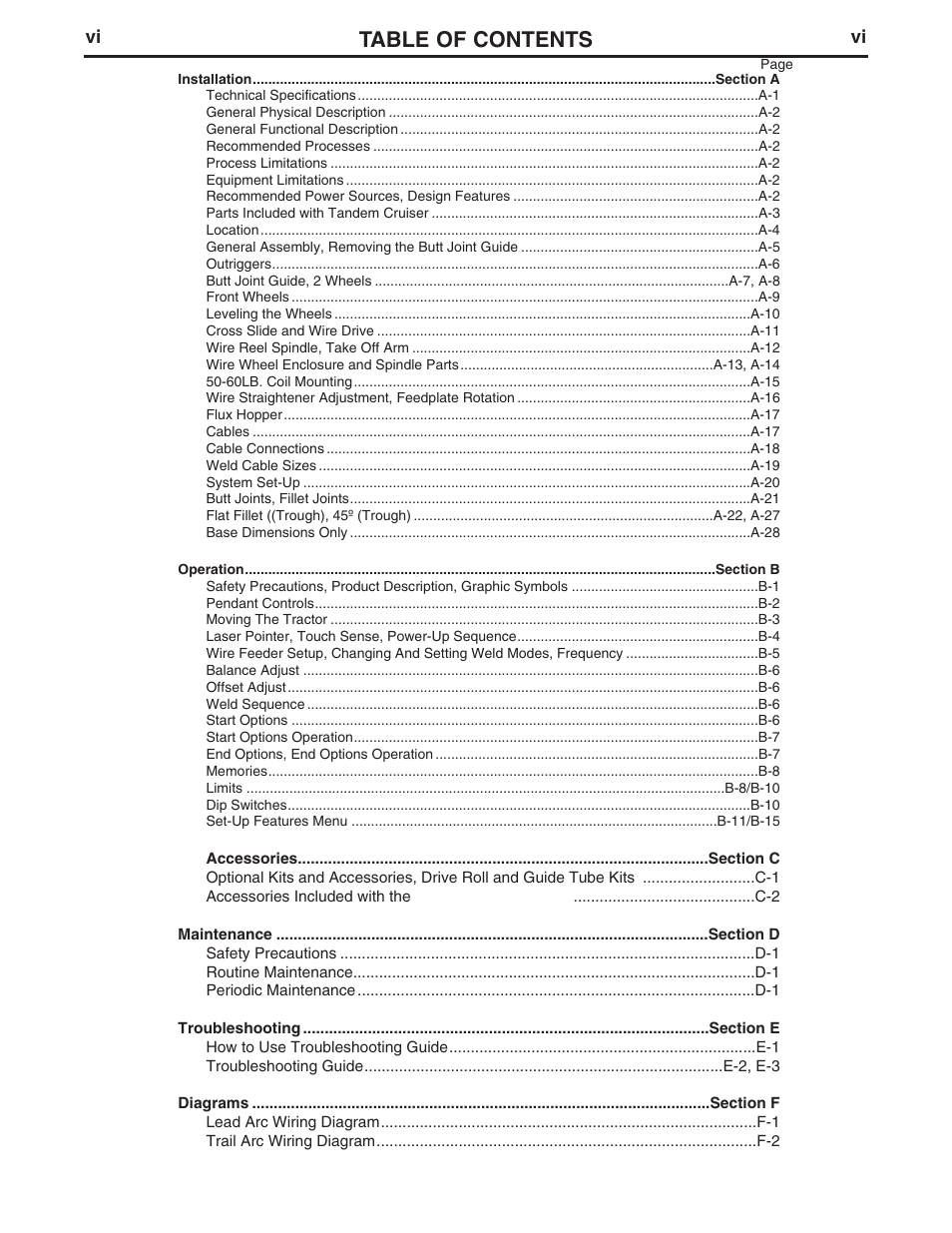 Lincoln Electric IM10114 TANDEM CRUISER User Manual | Page 7 / 64