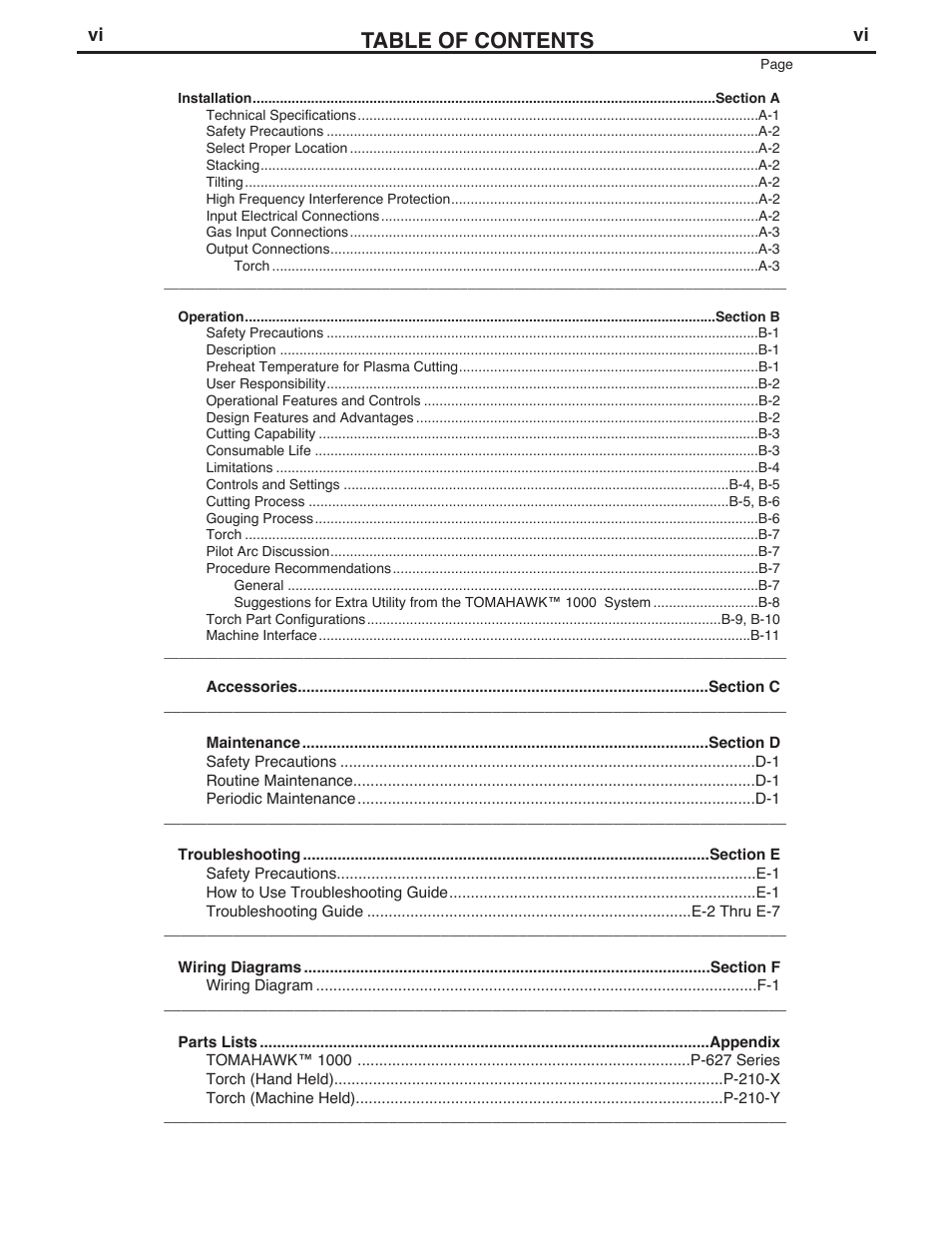 Lincoln Electric IM10026 TOMAHAWK 1000 User Manual | Page 7 / 34