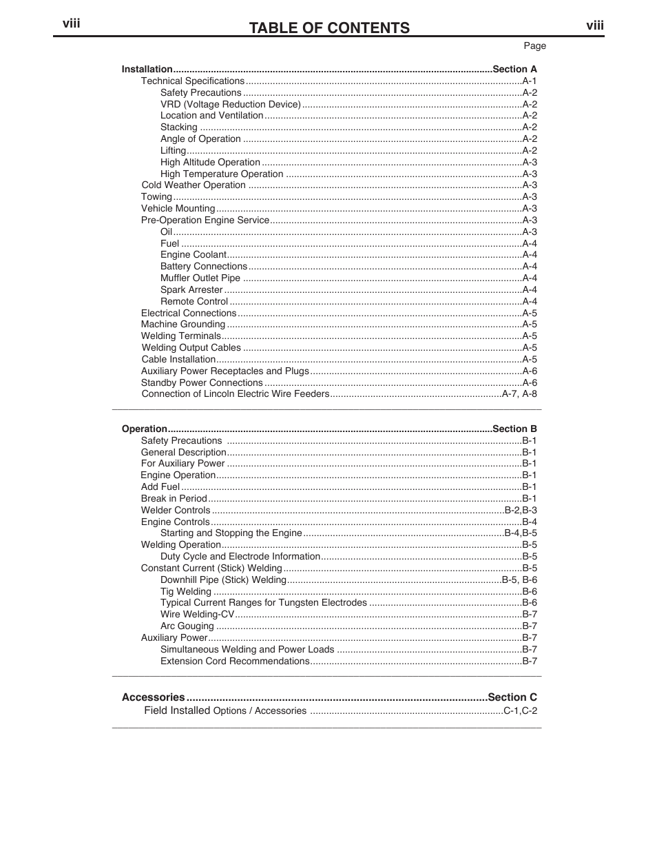 Lincoln Electric IM10064 VANTAGE 580 User Manual | Page 9 / 53