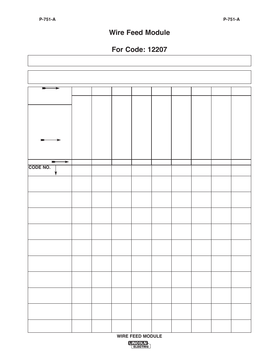 Lincoln Electric IM10171 WIRE FEED MODULE User Manual | Page 28 / 36