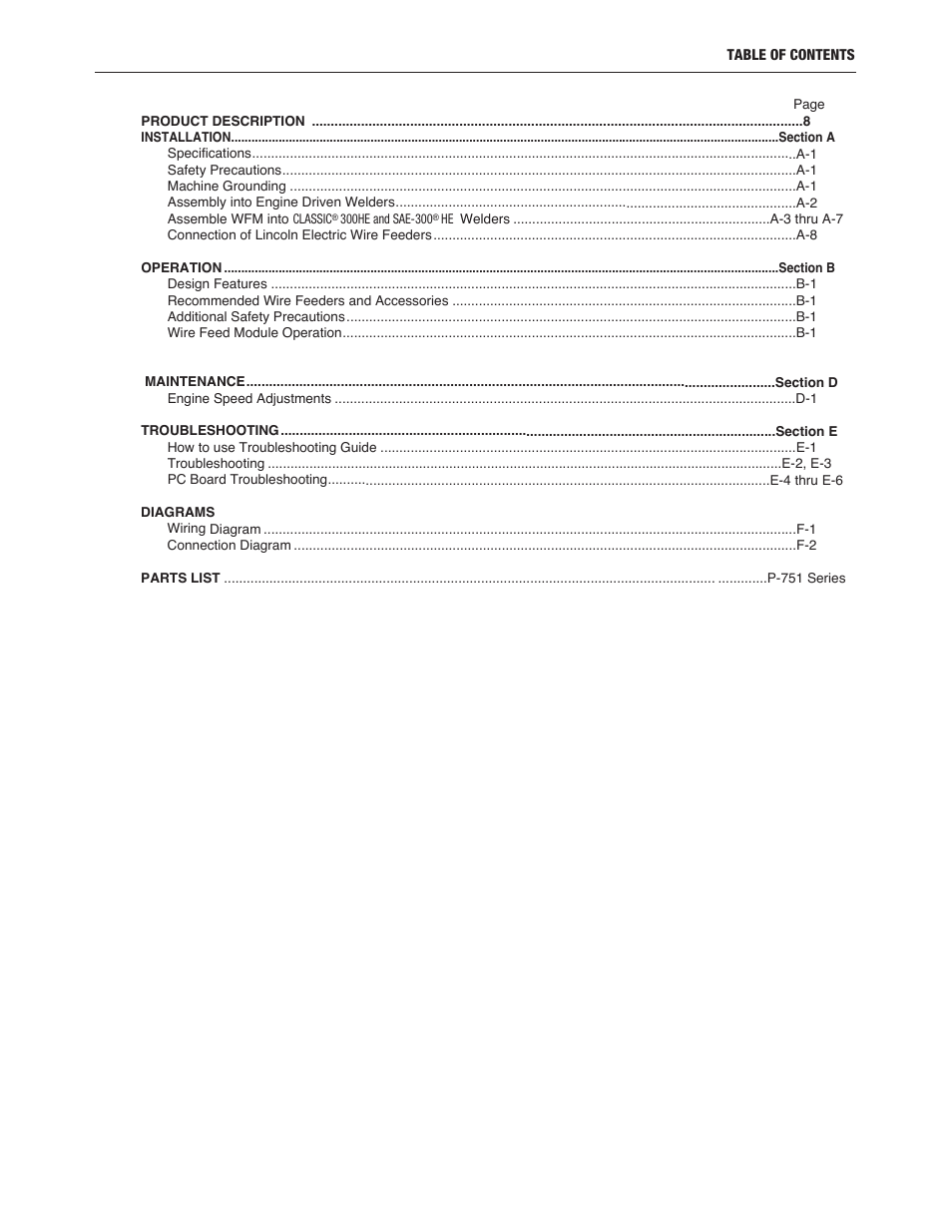 Lincoln Electric IM10171 WIRE FEED MODULE User Manual | Page 7 / 36