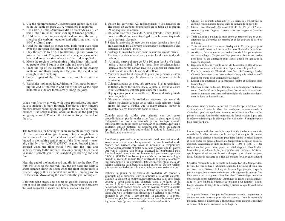 Lincoln Electric IMT545 AC-225 GLM User Manual | Page 30 / 40