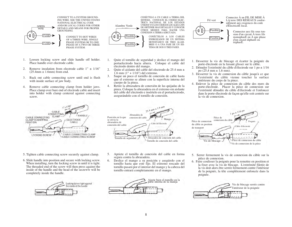 Lincoln Electric IMT545 AC-225 GLM User Manual | Page 8 / 40