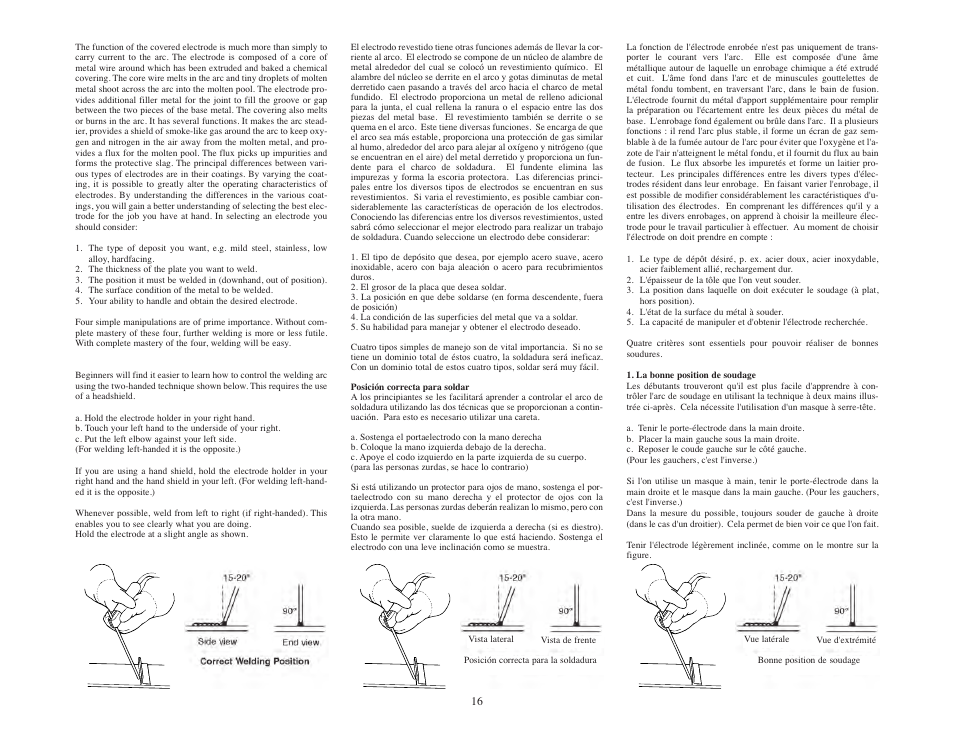 Lincoln Electric IMT380 AC-225-C 60 HZ User Manual | Page 16 / 40