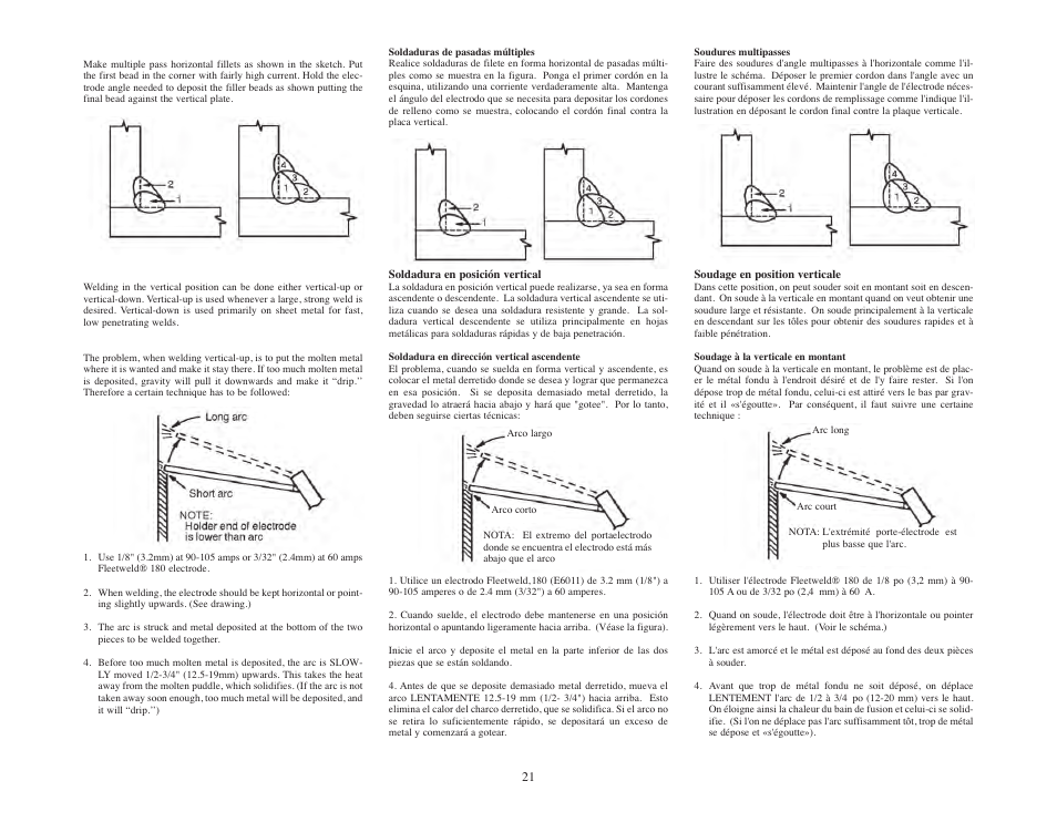 Lincoln Electric IMT380 AC-225-C 60 HZ User Manual | Page 21 / 40