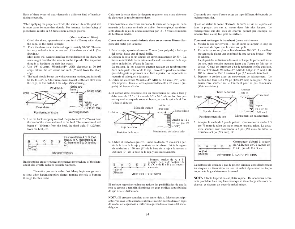 Lincoln Electric IMT380 AC-225-C 60 HZ User Manual | Page 24 / 40