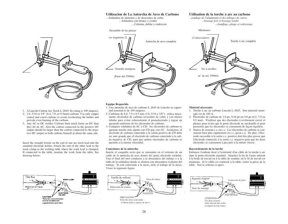 Lincoln Electric IMT380 AC-225-C 60 HZ User Manual | Page 28 / 40