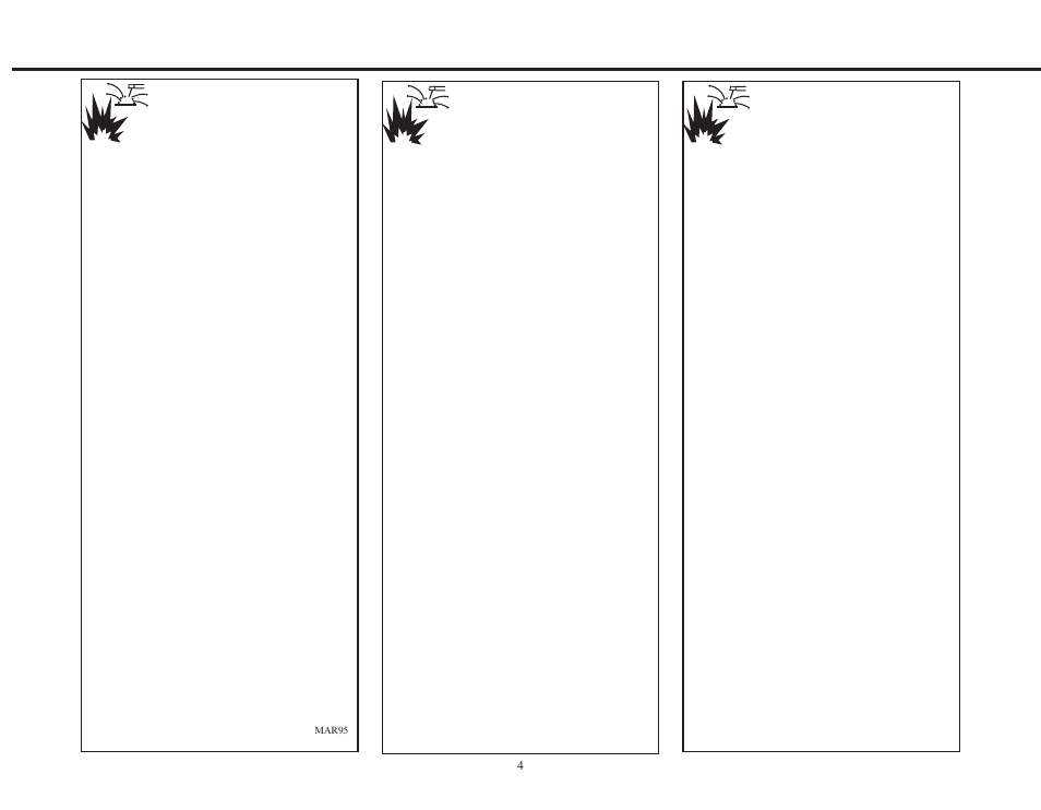 Safety seguridad sécurité, Welding sparks can cause fire or explosion | Lincoln Electric IMT380 AC-225-C 60 HZ User Manual | Page 4 / 40