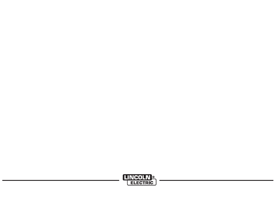 Lincoln Electric IMT380 AC-225-C 60 HZ User Manual | Page 40 / 40