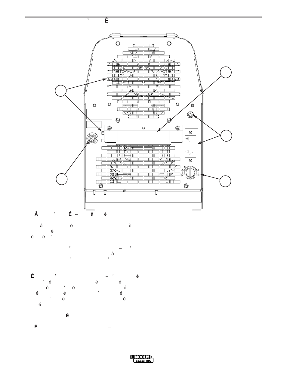 Fonctionnement | Lincoln Electric IM895 PRECISION TIG 225 User Manual | Page 20 / 40