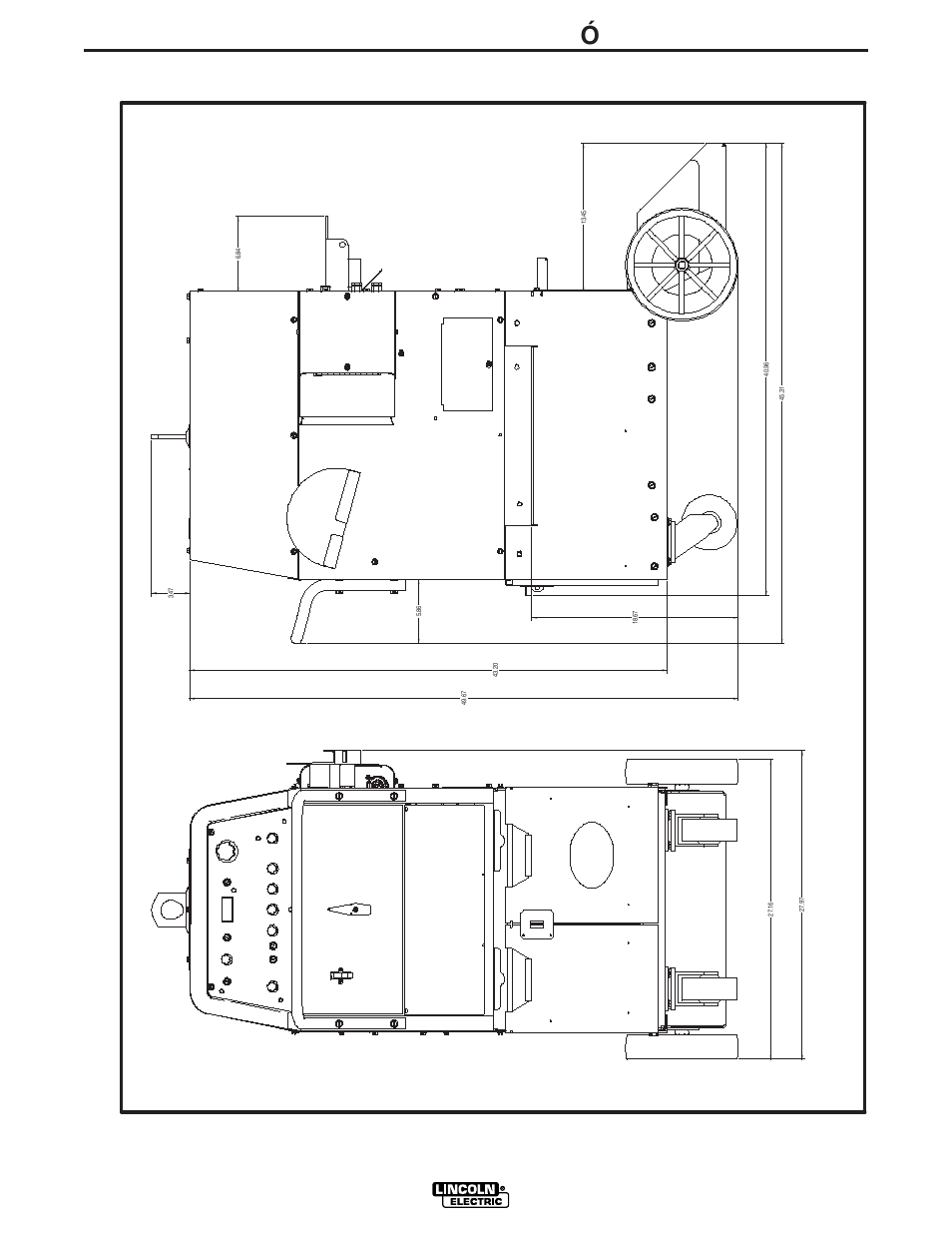 Dibujo de impresi ó n, Precision tig 375 | Lincoln Electric IM703 PRECISION TIG 375 User Manual | Page 41 / 45