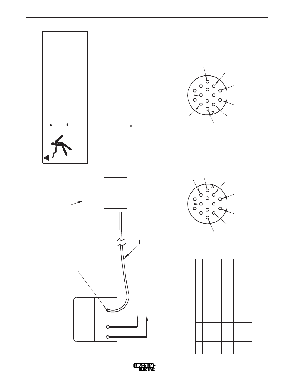 Diagramas, Fuente de poder lincoln a un ln-742, Cv 400-i | Lincoln Electric IM861 IDEALARC CV 400-I User Manual | Page 35 / 44