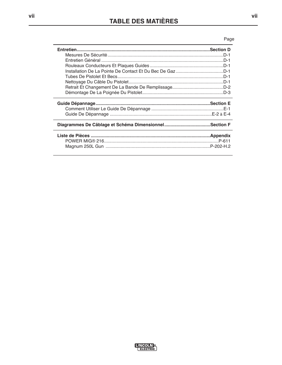 Lincoln Electric IMT10016 POWER MIG 216 User Manual | Page 72 / 100