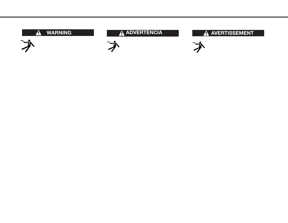 Warning advertencia avertissement, Operation operación fonctionnement | Lincoln Electric IMT864 POWER MIG 255C User Manual | Page 24 / 58