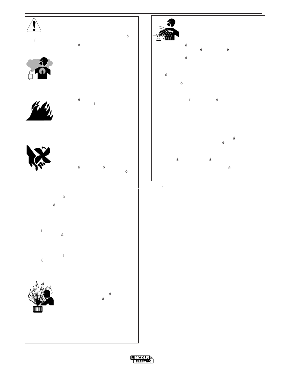Seguridad, Para equipos motoriza- dos | Lincoln Electric IM306 IDEALARC DC-600 User Manual | Page 4 / 51