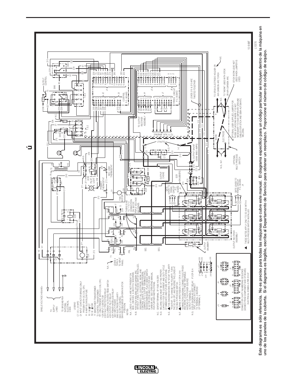 Diagramas, Idealarc dc-600 | Lincoln Electric IM306 IDEALARC DC-600 User Manual | Page 47 / 51