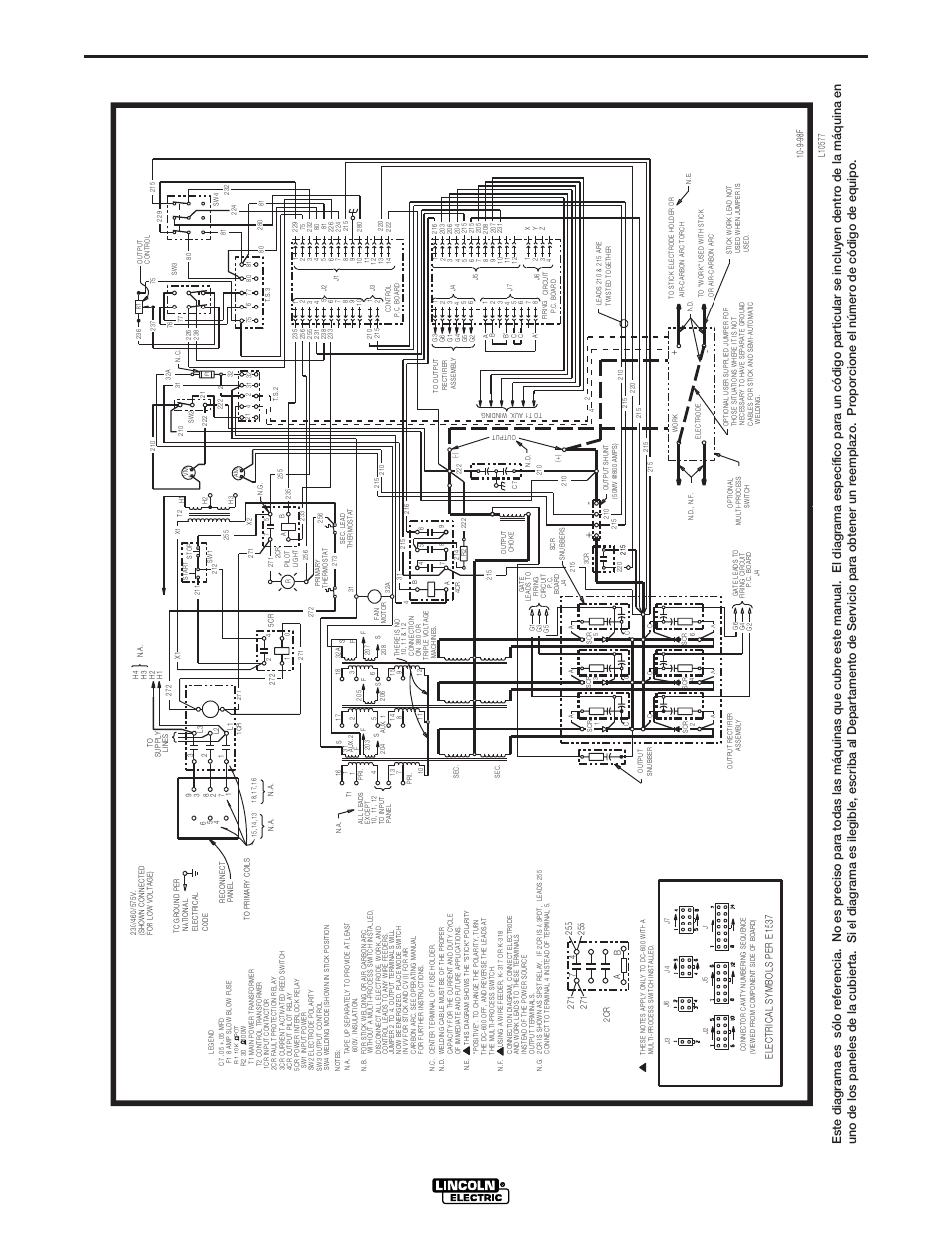 Diagramas, Idealarc dc-600 | Lincoln Electric IM306 IDEALARC DC-600 User Manual | Page 48 / 51