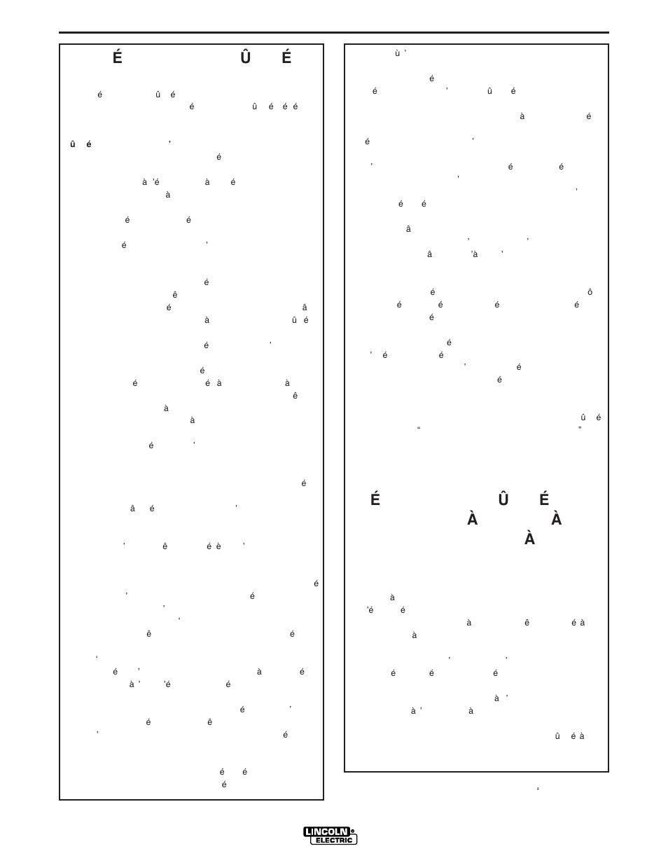 Seguridad, Pr é cautions de s û ret é | Lincoln Electric IM306 IDEALARC DC-600 User Manual | Page 5 / 51