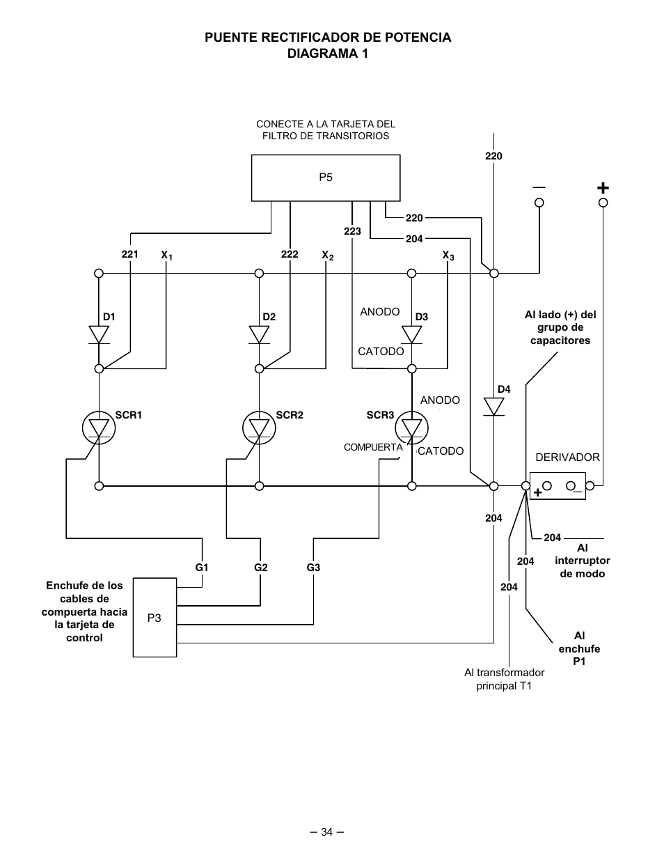 Lincoln Electric IM474 IDEALARC DC-400 User Manual | Page 34 / 51