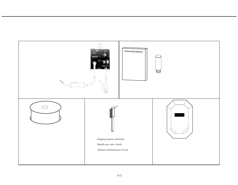 Identify and locate components, Instalación reconnaître et repérer les composants, Installation | Lincoln Electric IMT776 Bester QUICK WELD User Manual | Page 9 / 36