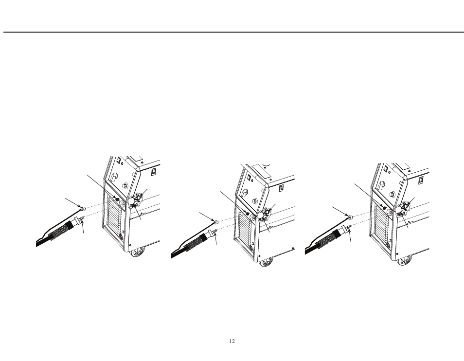 Installation instalación installation | Lincoln Electric IMT953 CENTURY WIRE FEED 255 User Manual | Page 12 / 44