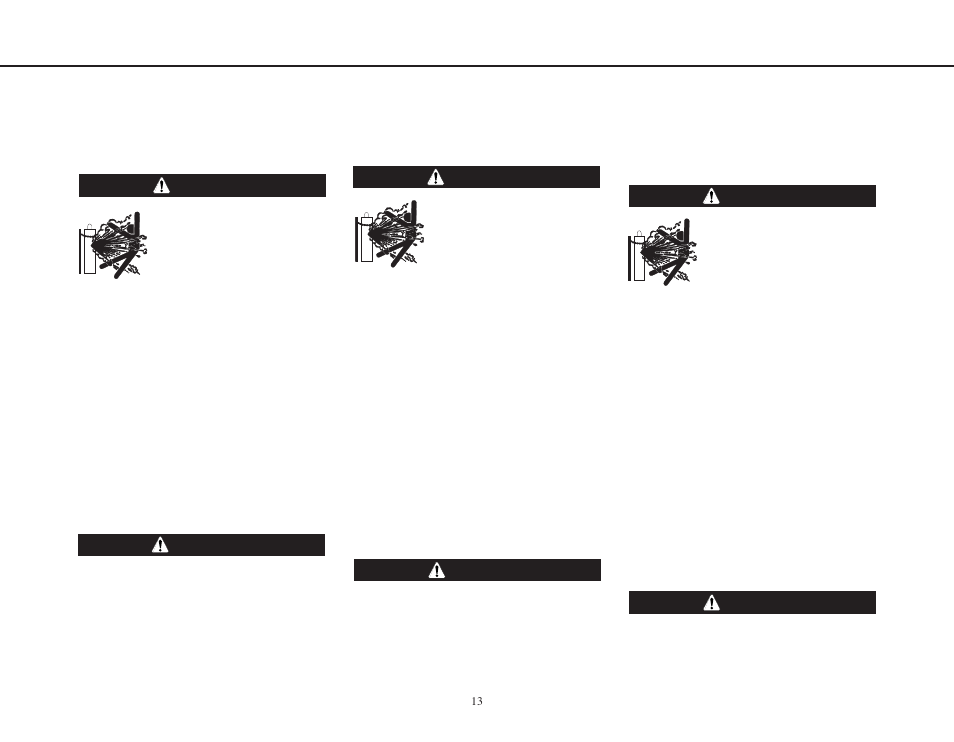 Warning, Advertencia, Advertencia avertissement avertissement | Lincoln Electric IMT953 CENTURY WIRE FEED 255 User Manual | Page 13 / 44