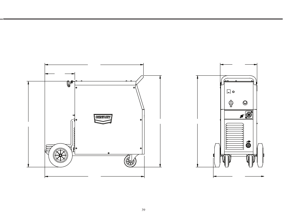 Lincoln Electric IMT953 CENTURY WIRE FEED 255 User Manual | Page 39 / 44