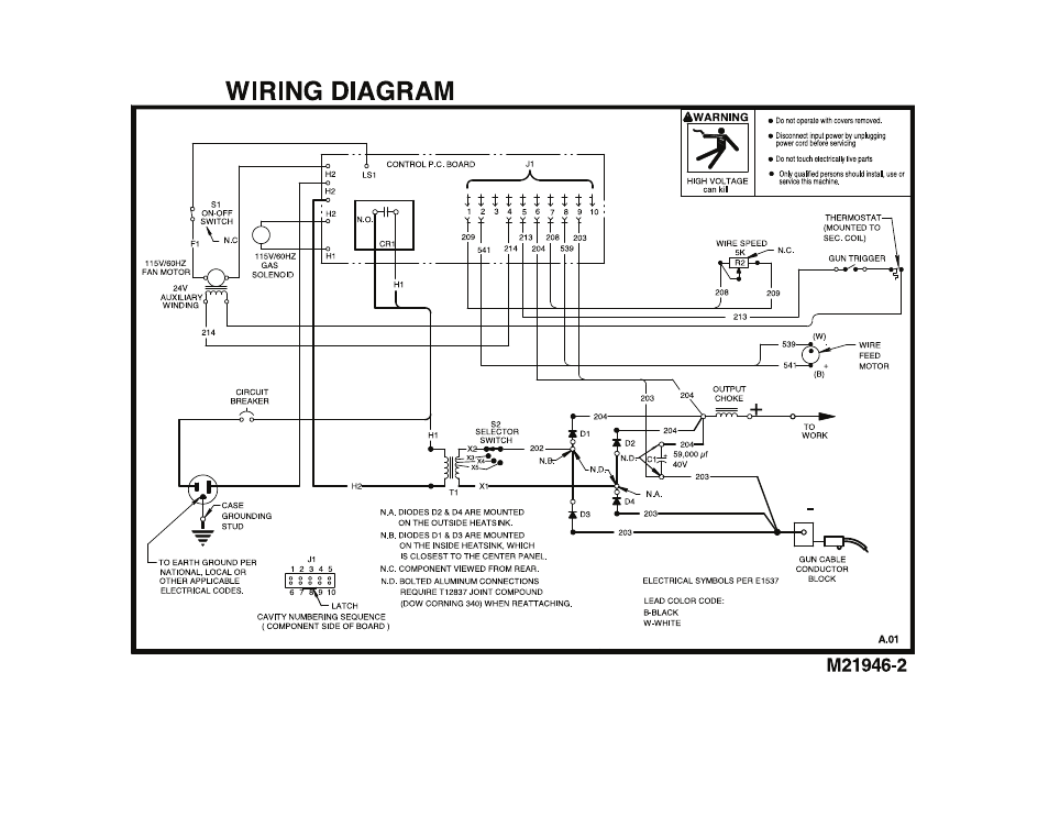 Century® wire feed™ 140 | Lincoln Electric IMT964 CENTURY WIRE FEED 180 User Manual | Page 44 / 56