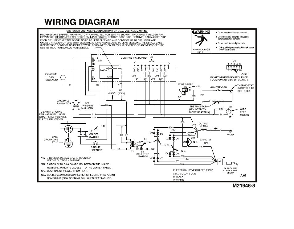 Century® wire feed™ 180 | Lincoln Electric IMT964 CENTURY WIRE FEED 180 User Manual | Page 47 / 56