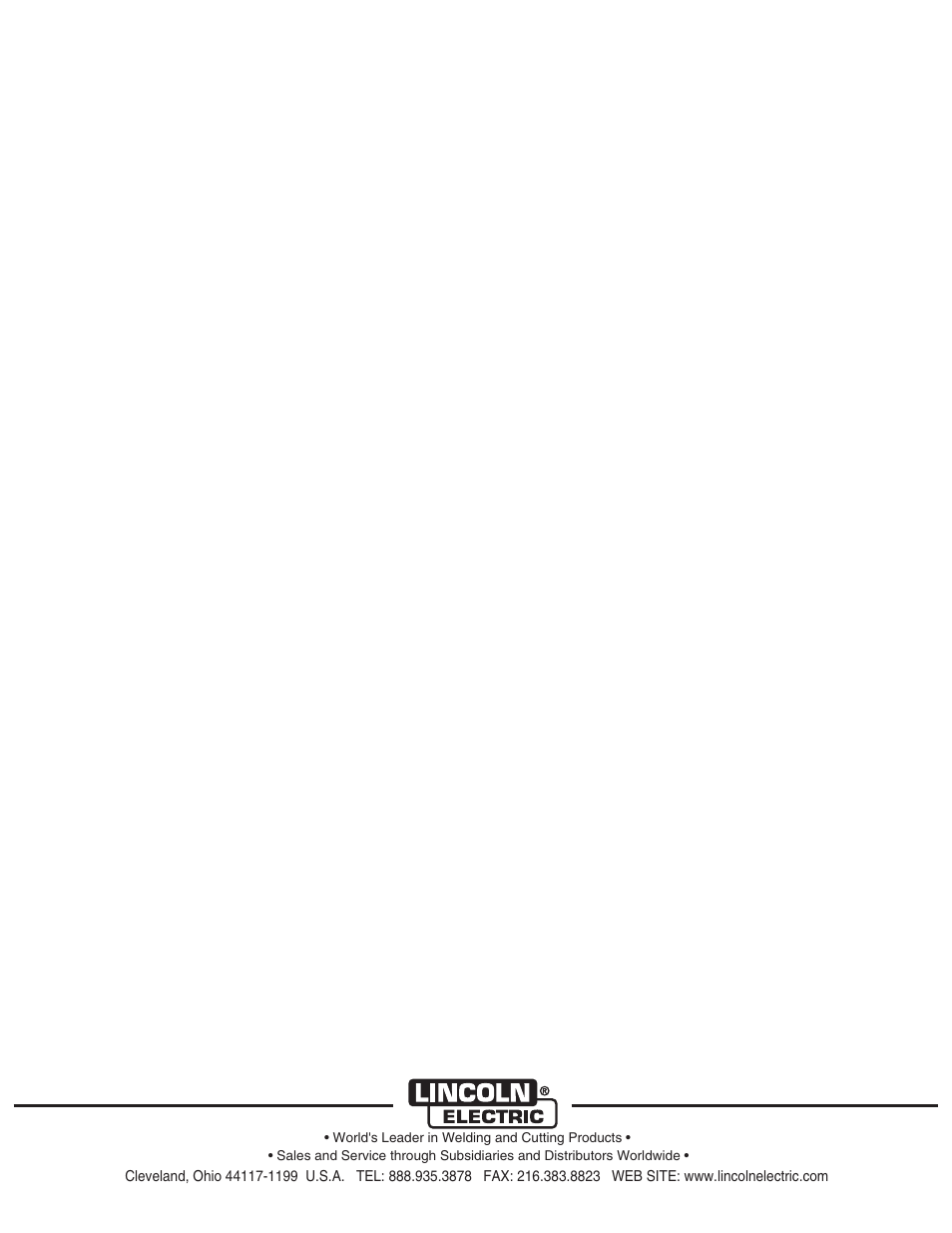 Lincoln Electric IM10109 CIRCULATOR User Manual | Page 36 / 36