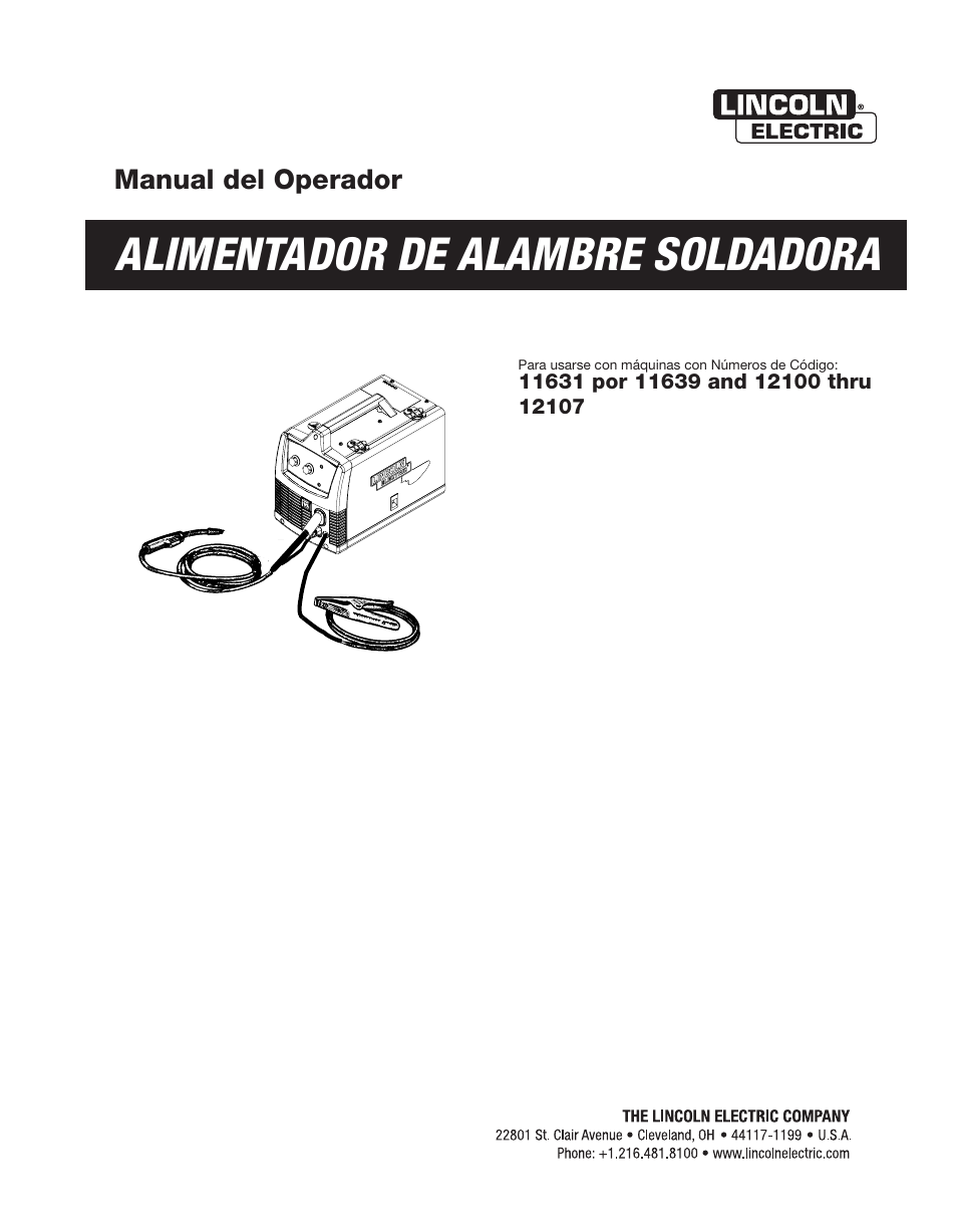 Alimentador de alambre soldadora | Lincoln Electric IMT891 WIRE FEEDER WELDER 125, 140, 180 User Manual | Page 31 / 96