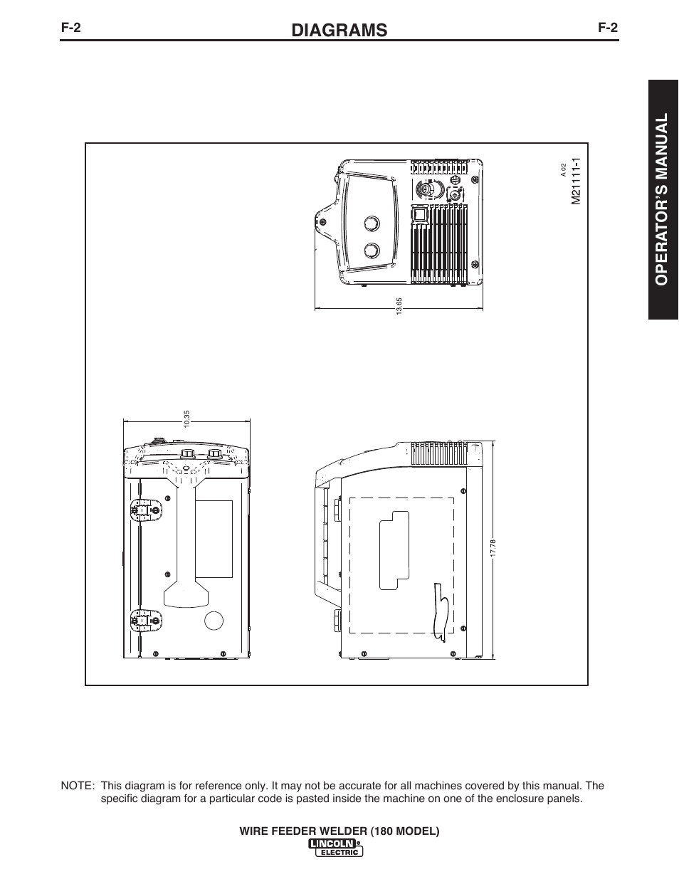 Diagrams | Lincoln Electric IMT10135 WIRE FEEDER WELDER 180 User Manual | Page 29 / 92