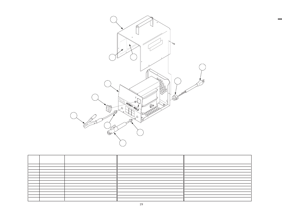 Lincoln Electric IMT681 HOBBY WELD User Manual | Page 19 / 24